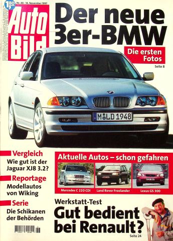 Deckblatt Auto Bild (46/1997)
